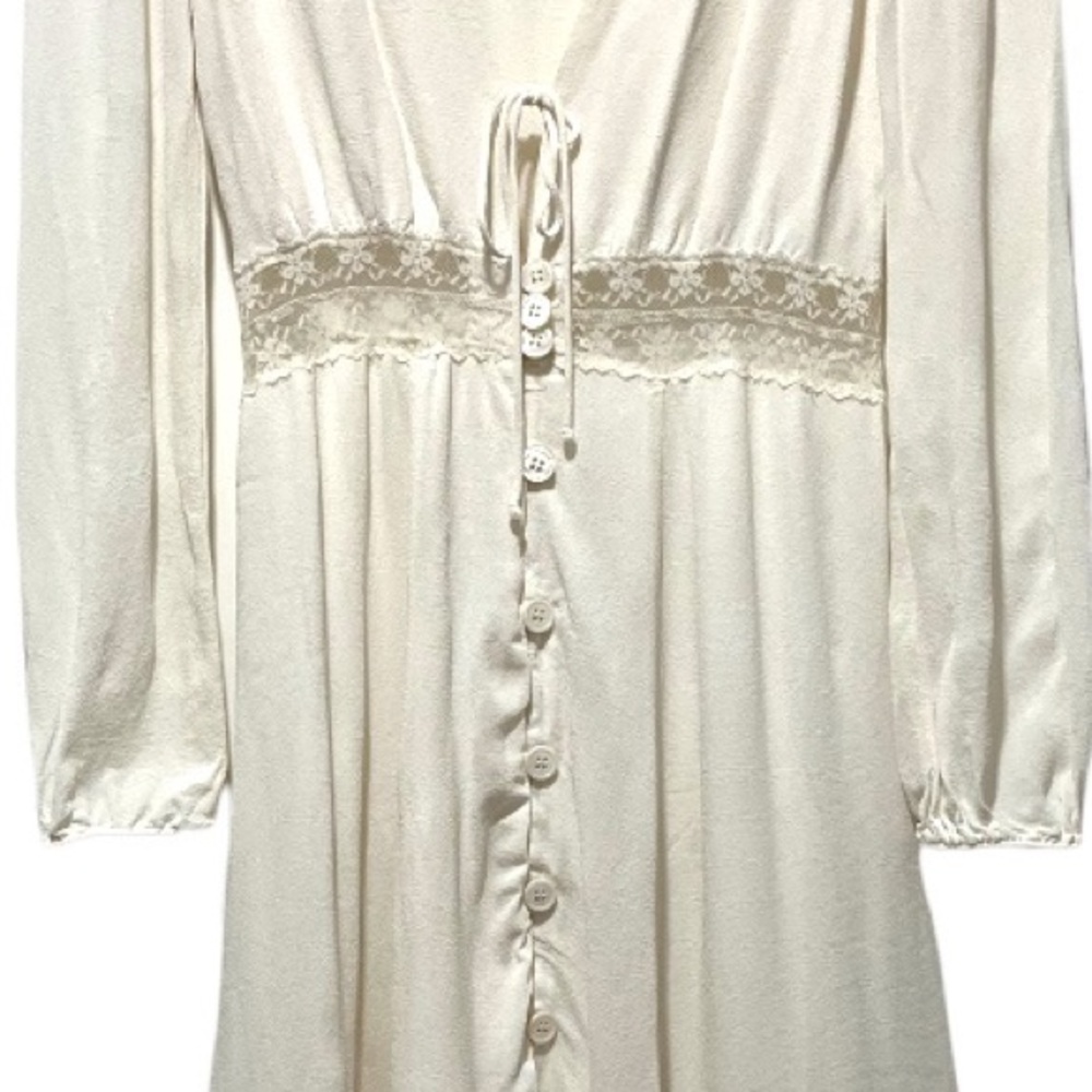 Reformation Imogen White Lace Dress - Picture 5 of 16
